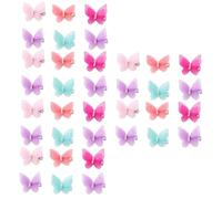 FRCOLOR 36pcs Flower Barrettes for Girls Bowknot Hair Clips Boy Girl Bowknot Pearl Hair Clip Head Decoration
