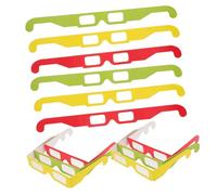 FRCOLOR 36pcs Glasses with Vibrant Rainbow Light Effects for Festivals Birthday Party Supplies Neon Sunglasses for Concerts Christmas Rave Accessory