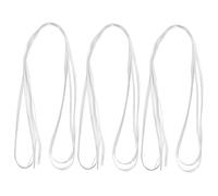 FRCOLOR 3bags Nail Art Fibers Prepped for Salon Use Natural Look Easy to Cut Trim for Nail Extensions