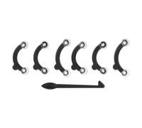 FRCOLOR 3pairs Nose Bridge Augmentation Device Invisible Nose Lifter Lifting Inserts for Women Beauty Corrector Tool Shaper Clip