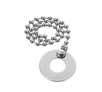 FRCOLOR 3pcs Aluminum Alloy Cymbal Chain Extension for Drum Kit Cymbal Rattler Accessory Easy to Install Percussion Sound Enhancer for Jazz and Standard Drums