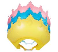 FRCOLOR 3pcs Bath Hat Hair Washing Shield Visor with Eye and Ear Protection for Boys and Reusable Shower Caps for Haircuts and Bath Safety