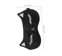 FRCOLOR 3pcs Cat Sleep Mask Cute Cartoon Animal Eye Cover for Sleeping with Blackout Blindfold Soft Silk for Women Men Boys Travel Nap Party Supplies