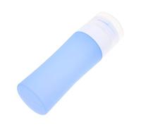 FRCOLOR 3pcs Cosmetics Sample Empty Bottles Small Travel Shampoo Bottles Pp Silicone Leakproof 50ml for Toiletry Storage