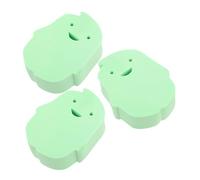 FRCOLOR 3Pcs Cute Penguin Bath Sponges for Natural Exfoliating Newborn Bath Loofah Cartoon Bath Sponge for Durable Deep Cleansing Fun Bathing Experience