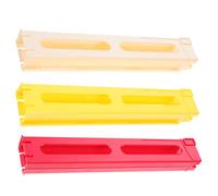 FRCOLOR 3pcs Domino Train Clips Accessories for Smooth Edges Domino Extension Enhances Parent Interaction and Creative Play Random Color and Style Random Color