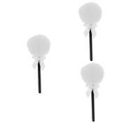 FRCOLOR 3pcs Dry Powder Puff for Women Fluffy and Soft Large Area Application Time Saver