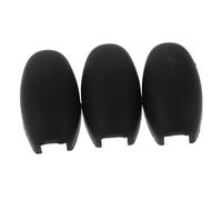 FRCOLOR 3pcs Durable Silicone Saxophone Thumb Rest Cushions Comfortable Rubber Pads for Alto Tenor Sax Accessories Non Slip Hand Support for Wind Instruments Versatile Fit for Saxophones