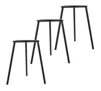 FRCOLOR 3pcs Education Tripod Support Iron Lab Stand for Physics Biology