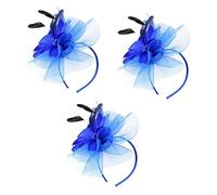 FRCOLOR 3pcs Elegant Flower Shape Hair Clasp Messy Bun Hair for Bridal Dance Events