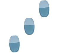 FRCOLOR 3pcs Facial Ice Roller Ice Cube Roller for Face Head Eye and Face Massager Made of Skin-friendly Silicone