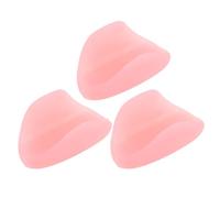 FRCOLOR 3pcs Flute Finger Rest Silicone Cushion Flute Thumb Rest Cushion for Woodwind Musical Instrument Comfort Pad Guide for Parties Student Practice