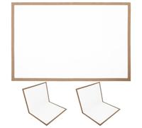 FRCOLOR 3pcs Foldable Puzzle Board Mat with Frame 23.62x15.75in Non-slip Polyester Puzzle Storage Board for 500 Pieces Space Saving and Secure Frame Protection for Family Game Evenings