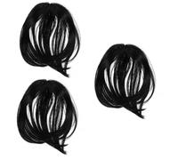FRCOLOR 3pcs Hair Volume Topper for Women Short Hair Wiglet Add Volume Secure and Comfortable Fit