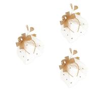 FRCOLOR 3pcs Hairpin Women Headdress Bridal Shower Decorations Wedding Hair Accessory