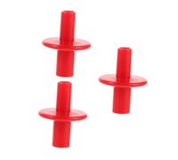 FRCOLOR 3pcs Heavy-duty Plastic Cymbal Sleeve Replacement Set Drum Stand Hardware Accessories with Dual Head Stability Vibration Dampening Hi-hat Clutch Sleeves for Precise Fit and Quick