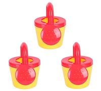 FRCOLOR 3pcs Material Boys and Girls Bath Toys Elephant Shampoo Pots Sprinkler Pool Toy Boys and Girls Beach Plaything for