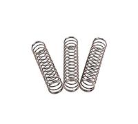 FRCOLOR 3pcs Metal Trumpet Springs Replacement Durable Valve Repair Parts for Wind Instruments Lightweight and High Grade Material Silver