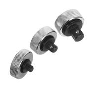 FRCOLOR 3pcs Mini Ratchet Wrench Portable Steel Palm Ratchet with Reversible Quick Switch for Tight Space Repairs Outdoor Automotive Maintenance