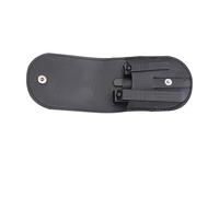 FRCOLOR 3pcs Nail Clipper Set for Men Nail Cutters File Comfortable Ergonomic Design Black