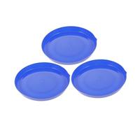 FRCOLOR 3pcs Outdoor Bubble Ring Set with Large Soap Water Plates and Storage Tray for Fun Birthday Parties for Bubbles and Playdates Social Interaction and Teamwork