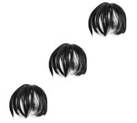 FRCOLOR 3pcs Piece Clip Hair Pieces Women Thinning Hair Topper Wiglet Wiglet for Women Volume
