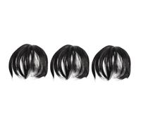 FRCOLOR 3pcs Piece Hair Volume Topper for Women Synthetic Wig Hair Toppers for Women Human for