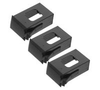 FRCOLOR 3pcs Plastic Guitar Battery Case for Pickup Replacement Holder Circuit Protection Easy DIY Installation Lightweight Plastic Compartment for Acoustic and Electric Guitar Accessories
