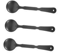 FRCOLOR 3Pcs Reusable Plastic Eye Occluder for Professional Eyesight Test Anti-Skid Handle Visual Test Covers for Optometry Compact and Portable Eye Patches Tools for School and Hospital