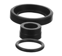 FRCOLOR 3pcs Rubber Replacement Seal Rings Beer Line Shank Faucet Seal Kit Efficient Beer Flow Easy Maintenance High Temperature and Low Temperature Resistant Materials