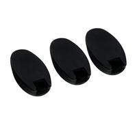 FRCOLOR 3pcs Saxophone Palm Button Covers Silicone Protective Side Key Pads for Alto Sax Durable Wear Resistant Compact Design Essential Accessory for Musicians