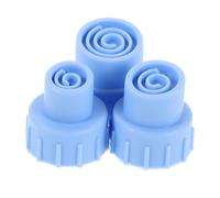 FRCOLOR 3pcs Silicone Hydro Tips for Oxygen Facial Machine Replacement Hydra Heads for Deep Cleansing Beauty Instrument Nozzle