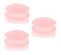 FRCOLOR 3pcs Silicone Lip Plumper Tool Suction Cup for Natural Lip Plumping Portable Enhancer