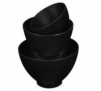 FRCOLOR 3pcs Silicone Mixing Bowls Diy Facial Mask Mixing Bowls for Skincare and Hair Dye Easy to Clean Versatile Storage for Home Salon Use