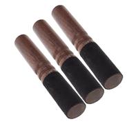 FRCOLOR 3pcs Singing Bowl Mallet for Tibetan Sound Bowls Accessories Wooden Striker Handle for Relaxation for Sound Bath and Rhythm Percussion