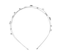 FRCOLOR 3pcs Stars Brides Rhinestone Headband Alloy Headwear for Parties