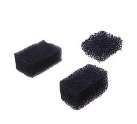 FRCOLOR 3pcs Stipple Sponge for Special Effects Makeup Black Dense Sponge for Blood Scars and Wounds for Halloween Cosplay Painting