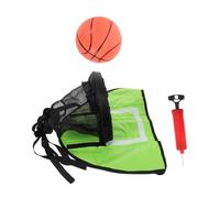 FRCOLOR 3pcs Trampoline Basketball Hoop with Mini Balls and Pump Indoor Outdoor Sports for Active Play Enhancing Family Bonding and Teamwork Fun