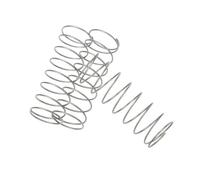 FRCOLOR 3Pcs Trumpet Spring Set for Trumpet Stainless Steel Easy to Install Sturdy Portable Silver Valve Button Accessories