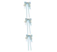 FRCOLOR 3pcs Velvet Hair Bow Clips for Women Big Bows Barrettes Hair Ribbons Bowknot