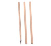 FRCOLOR 3pcs Wooden Eyebrow Pencil Ultra Fine Brow Pen for Natural Makeup Ergonomic Wooden Makeup Tool for Women Smudge Brow Enhancer Rich Coffee Color