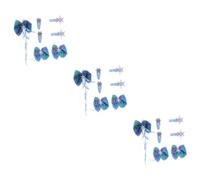 FRCOLOR 3sets Christmas Bow Hair Clip Snowflake Barrettes Hairpin Boys and Girls Hair Accessories Bows for Girls 7pcs*3