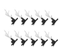 FRCOLOR 3sets Christmas Hair Clip Set Extra Large Antler Hairpin for Boys and Girls Women Girls Led Luminous Hair Barrettes Flashing Lights 10pcs*3