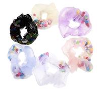 FRCOLOR 3sets Elastic Hair Ropes Ponytail Holders for Women Women Hair Ties Girls Scrunchies Ties for Girls 6pcs*3