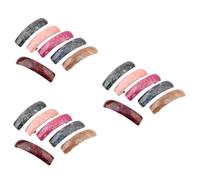 FRCOLOR 3sets Geometric Marble Hairpin Set Fashion Acrylic Hair Clips for Women Girls Marble Hair Clip Duckbill Barrettes Stylish Accessories 6pcs*3 Random Color