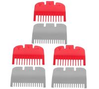 FRCOLOR 3sets Hair Trimmer Attachment Professional Hair Clipper Guards Cutting Guides Barbers Guards Cutting Supplies 2pcs*3