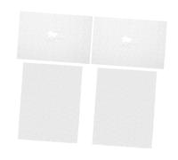 FRCOLOR 4 Sheets Blank Puzzle Boards DIY Craft Puzzle Blanks for Coloring Doodling and Educational Creative Learning