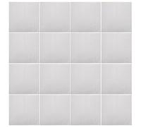 FRCOLOR 40pcs 3D Wall Panels with Realistic Brick Texture, White | Xpe Material, Soundproofing and Impact Cushioning, for Smooth Painted Walls, Living Room Refresh