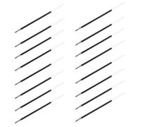 FRCOLOR 40pcs Ballpoint Pen Refills 0.7mm Tip Black Ink Gel Pen Ink for Smooth Writing Experience and Precise Lines Compact and Portable for Note Taking and School Season Decor