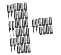 FRCOLOR 40pcs Detangle and Style Hair Comb Women Vintage Look Folding and Portable Fine Tooth Rat Tail Comb Stylist Tool Parting and Braiding Comfortable Use